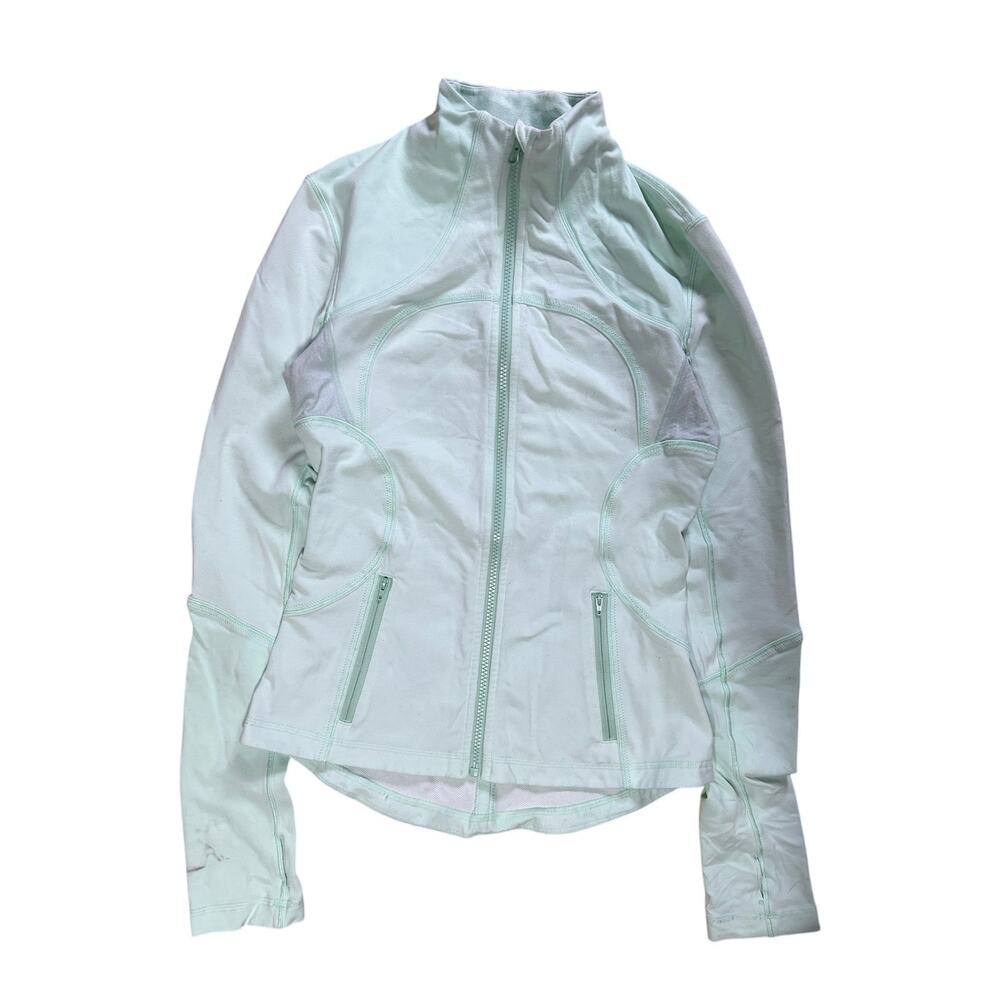 Lululemon Athletica Define Teal Sweater Size 6